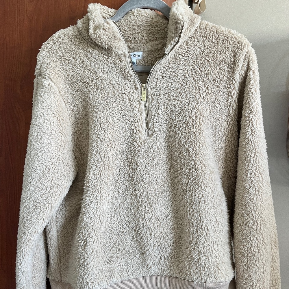 Quarter-Zip Calvin Klein Sweatshirt